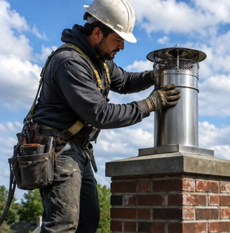 professional chimney installation service in Dallas